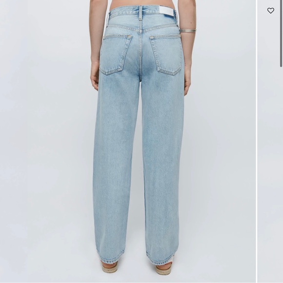 NWT ReDone 90s Low Slung denim - Picture 2 of 3